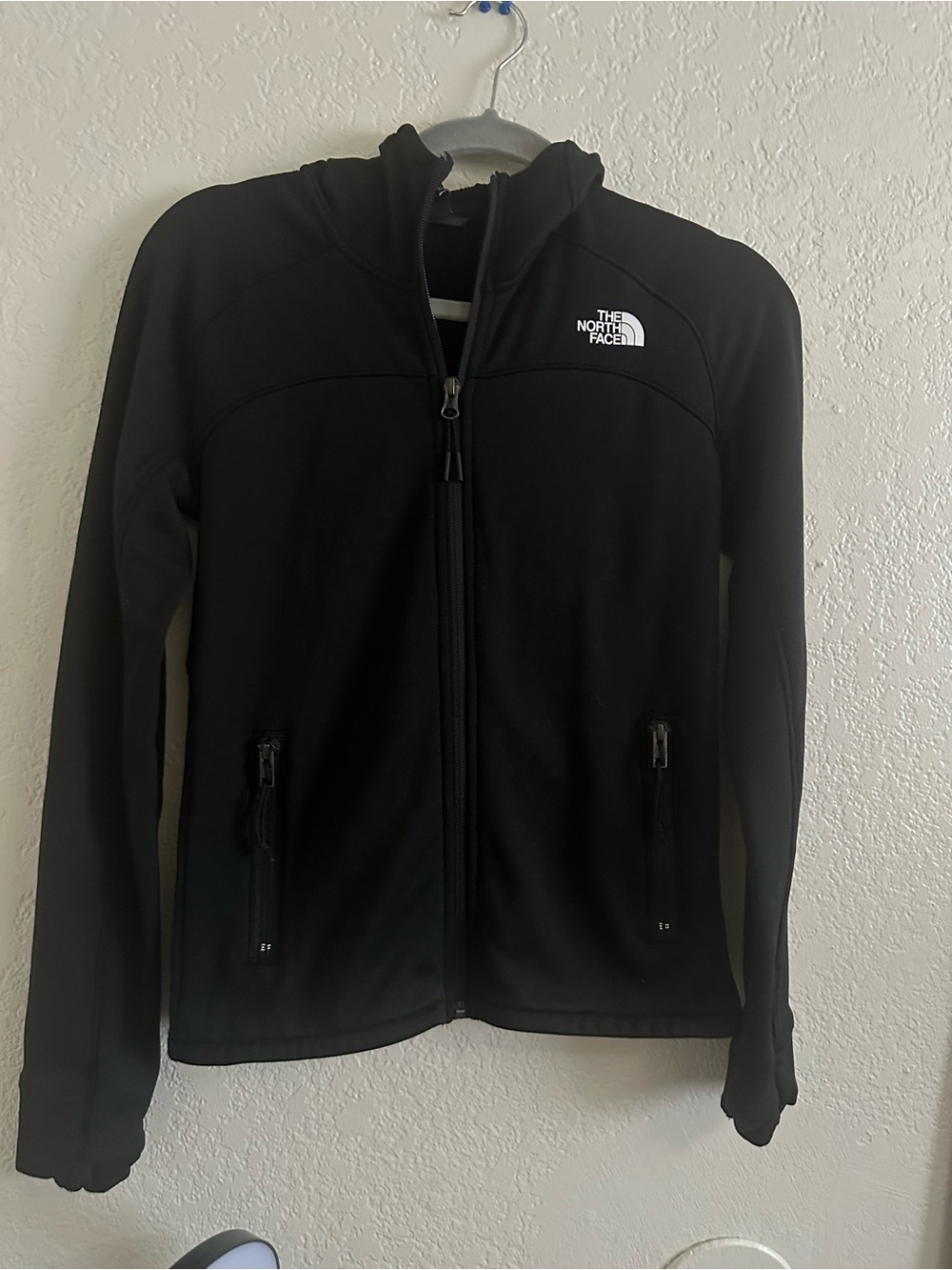 The North Face Black Zip-Up Softshell Jacket